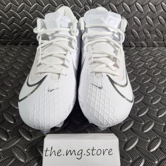 Nike Vapor Edge Elite 360 2 White Metallic Silver Football DA5457-100 Size 13 main image 6